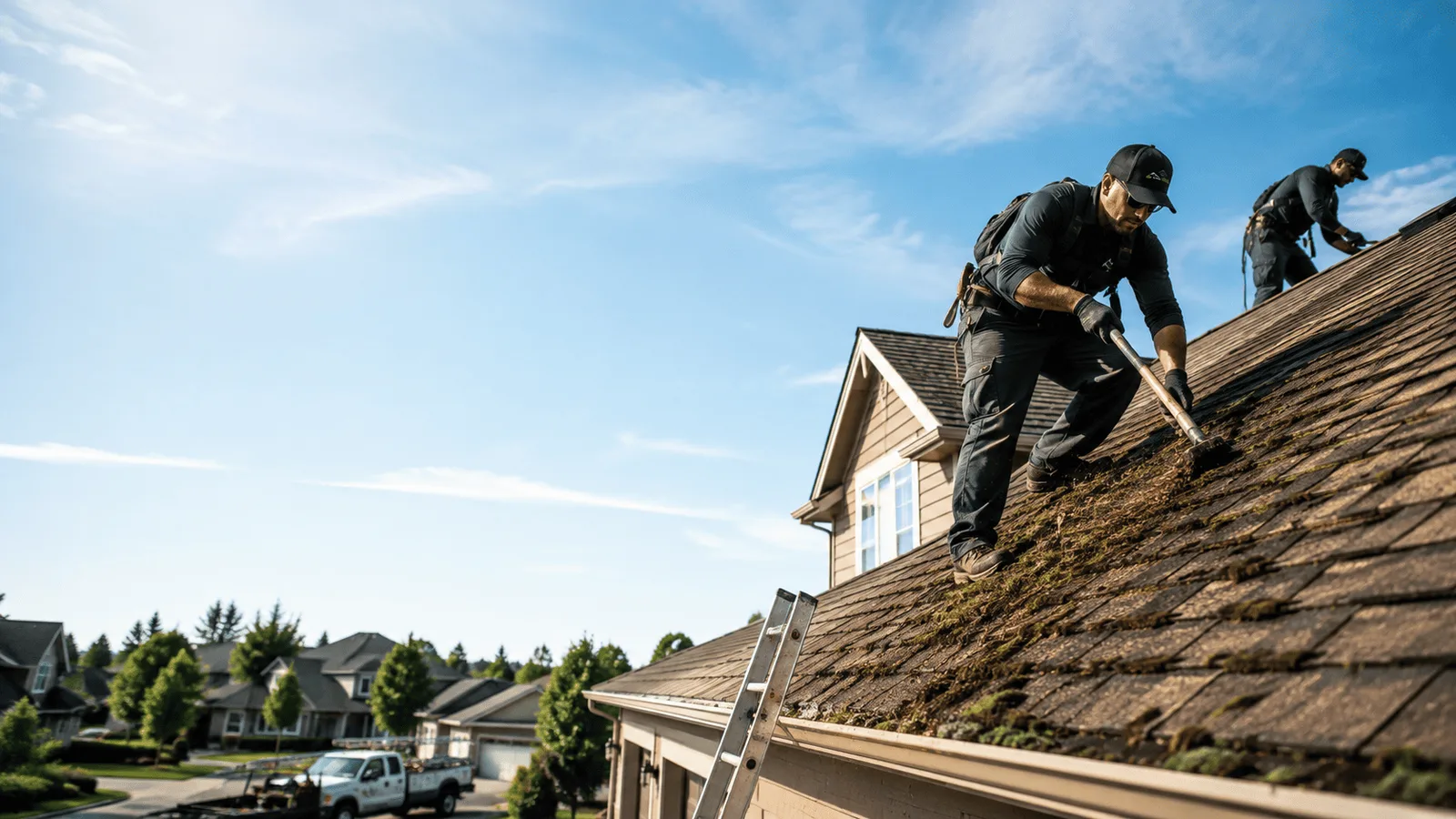 Roof Moss Removal in Vienna, GA near me